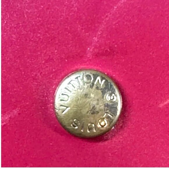 Louis Vuitton Vernis Leather Portefeuille Long Wallet "Rose Pop Pink" with COA - Picture 3 of 15